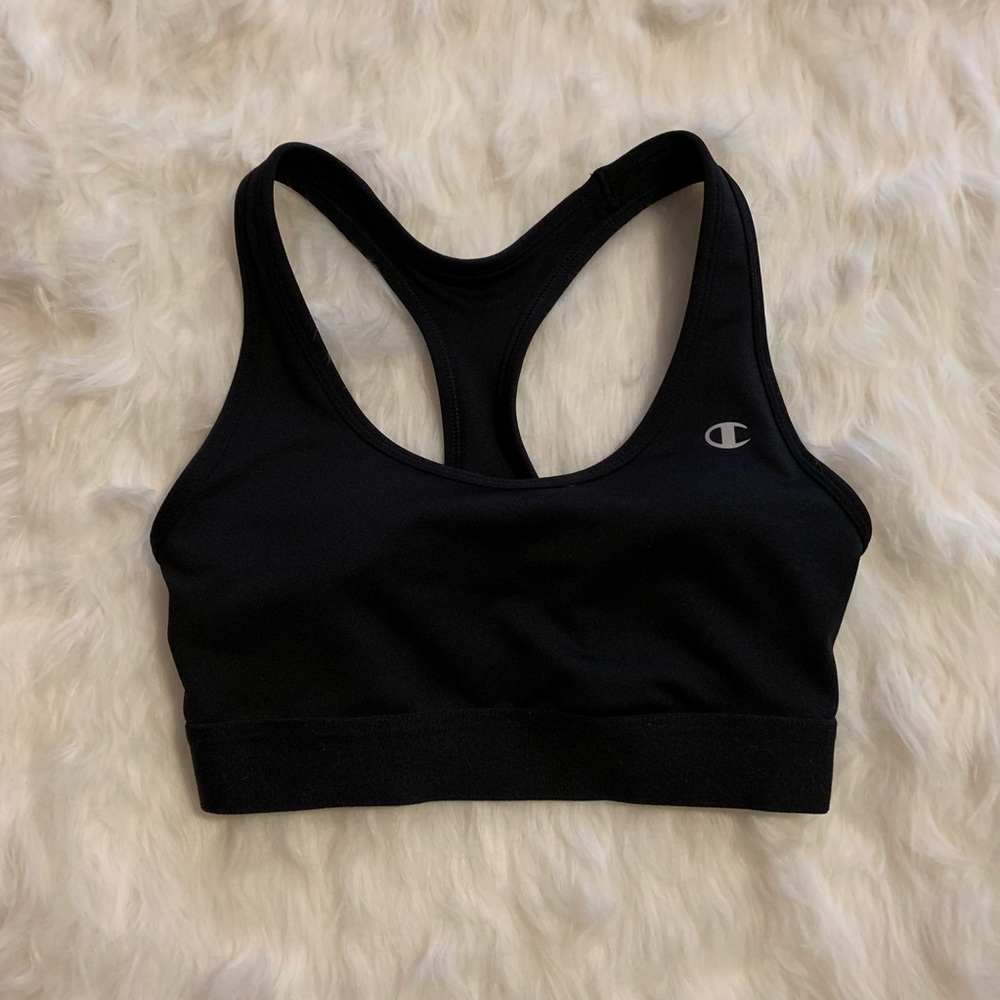 🌸 Champion Black Sports Bra